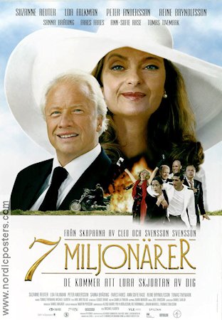 7 miljonärer 2006 poster Suzanne Reuter Loa Falkman