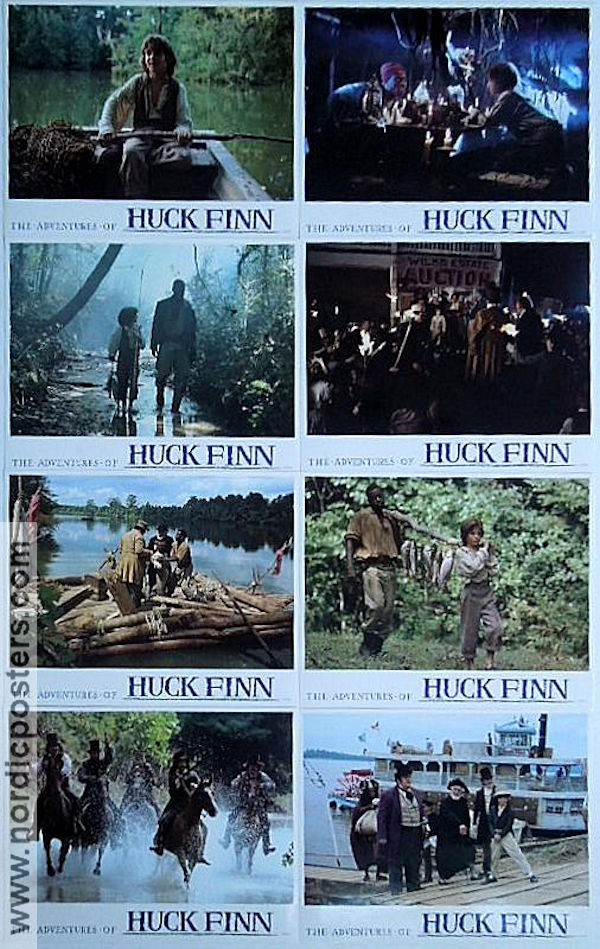 The Adventures of Huck Finn 1989 lobbykort Elijah Wood