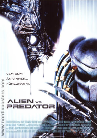 Alien vs Predator 2004 poster Sanaa Lathan Lance Henriksen Raoul Bova Paul WS Anderson