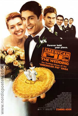 American Pie The Wedding 2003 poster Jason Biggs Alyson Hannigan Jesse Dylan