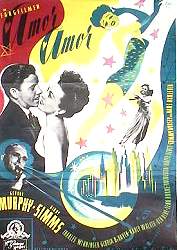 Amor Amor 1944 poster George Murphy Lena Horne Tommy Dorsey Instrument Jazz