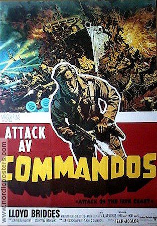 Attack av commandos 1968 poster Lloyd Bridges