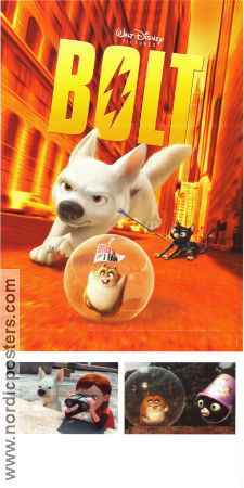 Bolt 2008 poster John Travolta Byron Howard Hundar