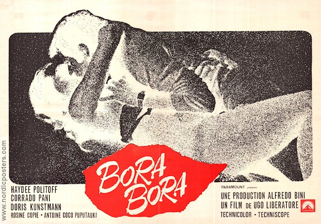 Bora Bora 1968 poster Ugo Liberatore