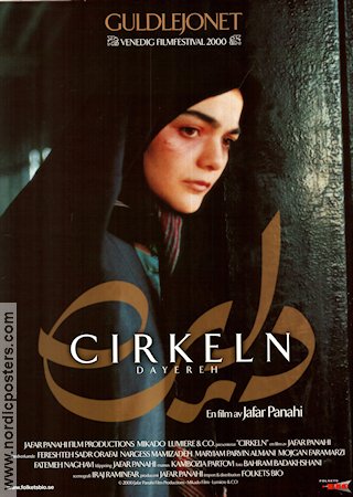 Cirkeln 2000 poster Jafar Panahi Filmen från: Iran