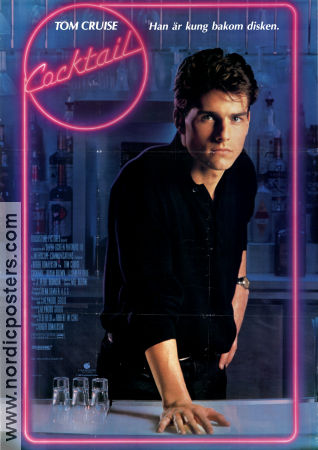 Cocktail 1988 poster Tom Cruise Bryan Brown Elisabeth Shue Roger Donaldson