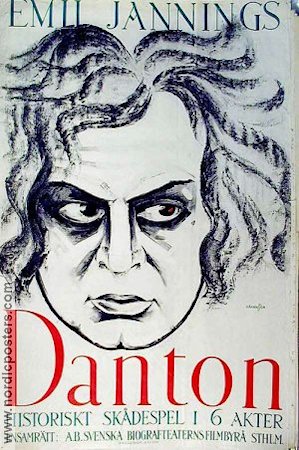 Danton 1921 poster Emil Jannings