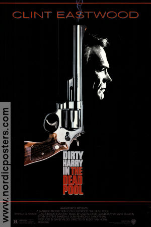 The Dead Pool 1988 poster Clint Eastwood Liam Neeson Buddy Van Horn Hitta mer: Dirty Harry Hitta mer: Smith and Wesson Vapen