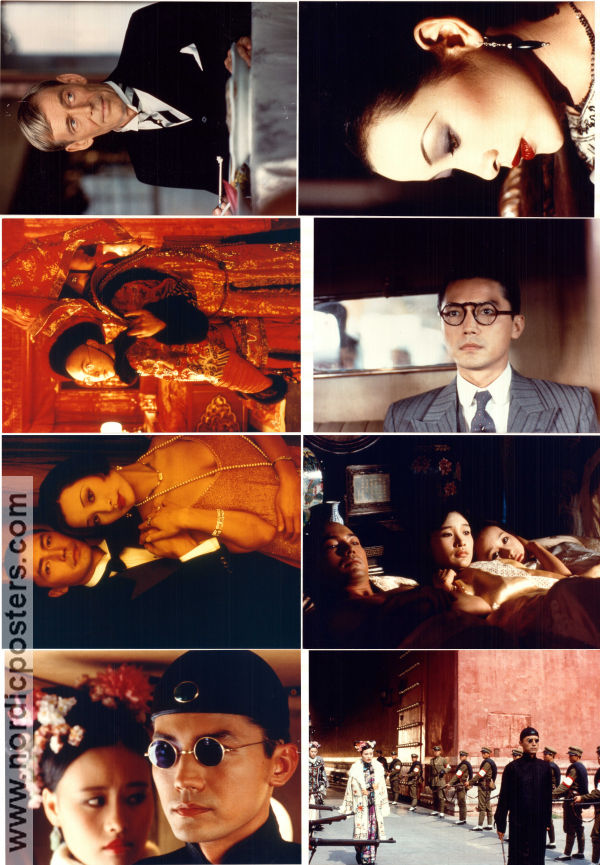 Den siste kejsaren 1987 lobbykort John Lone Joan Chen Peter O´Toole Peter O´Toole Bernardo Bertolucci Asien