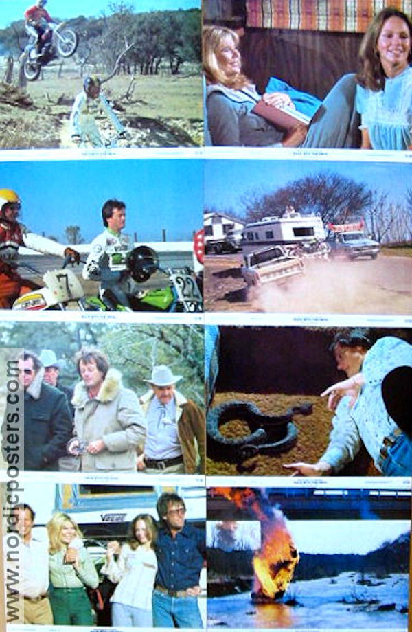 Djävulsrallyt 1975 lobbykort Peter Fonda Warren Oates Loretta Swit Motorcyklar