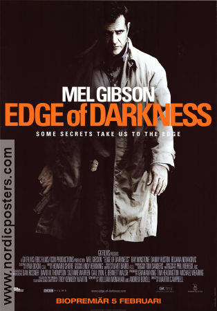 Edge of Darkness 2010 poster Mel Gibson Ray Winstone Martin Campbell