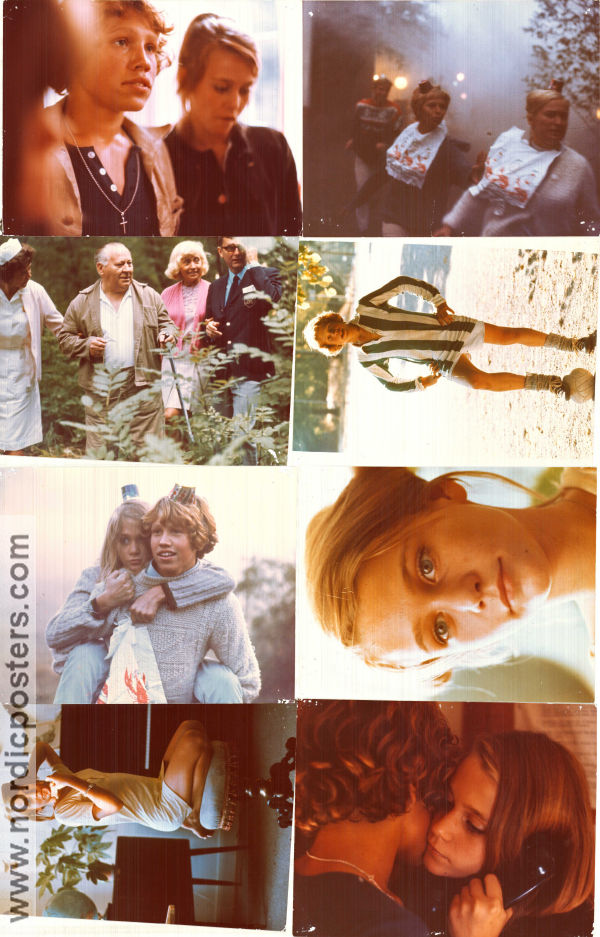 En kärlekshistoria 1970 lobbykort Ann-Sofie Kylin Rolf Sohlman Anita Lindblom Bertil Norström Roy Andersson