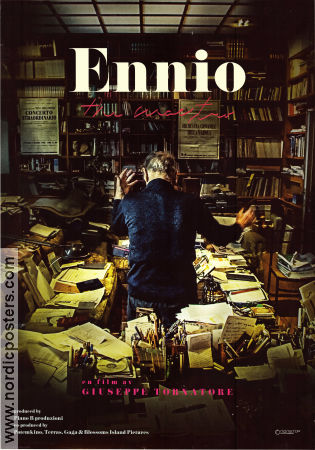 Ennio 2021 poster Quentin Tarantino Clint Eastwood Oliver Stone Ennio Morricone Giuseppe Tornatore Dokumentärer