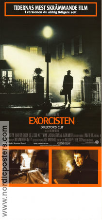 Exorcisten 1974 poster Jason Miller Lee J Cobb Max von Sydow Linda Blair Ellen Burstyn William Friedkin