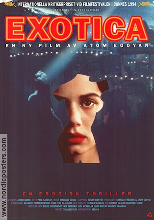 Exotica 1994 poster Atom Egoyan Filmen från: Canada