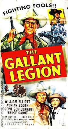 The Gallant Legion 1948 poster William Elliott