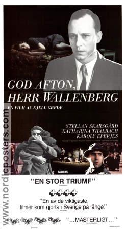 God afton herr Wallenberg 1990 poster Stellan Skarsgård Kjell Grede Hitta mer: Nazi