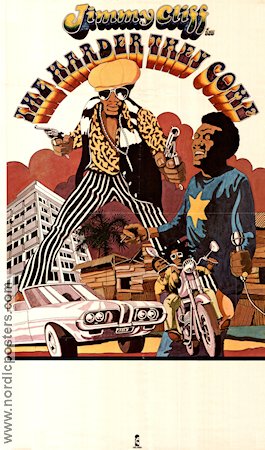 The Harder They Come 1977 poster Jimmy Cliff Rock och pop