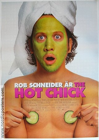 The Hot Chick 2002 poster Rob Schneider Rachel McAdams Anna Faris Tom Brady