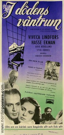 I dödens väntrum 1946 poster Viveca Lindfors Hasse Ekman Medicin och sjukhus