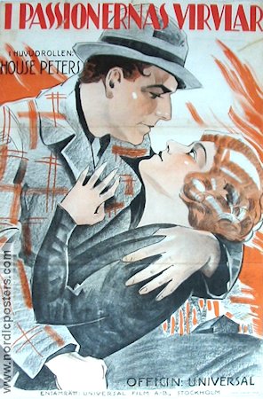 I passionernas virvlar 1926 poster House Peters Wanda Hawley Eric Rohman art