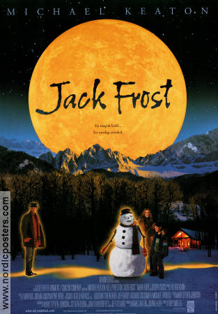 Jack Frost 1998 poster Michael Keaton Kelly Preston Joseph Cross Troy Miller Barn