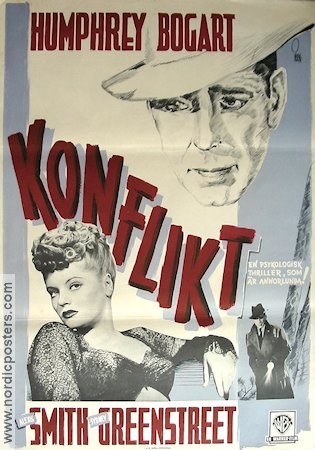 Konflikt 1944 poster Humphrey Bogart Alexis Smith