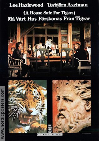 Må vårt hus förskonas från tigrar 1975 poster Lee Hazelwood Torbjörn Axelman