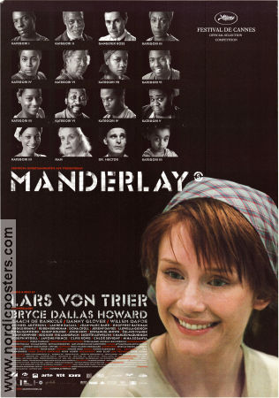 Manderlay 2005 poster Bryce Dallas Howard Isaach De Bankolé Danny Glover Lars von Trier Danmark