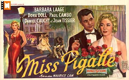 Miss Pigalle 1958 poster Barbara Laage Dora Doll