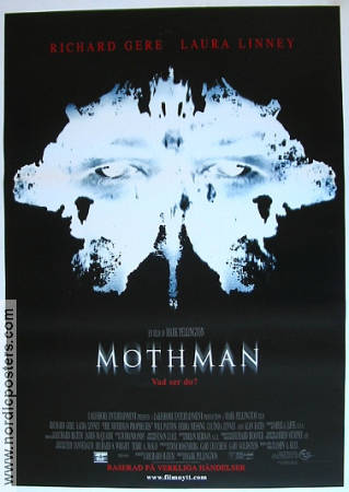 The Mothman Prophecies 2002 poster Richard Gere Laura Linney