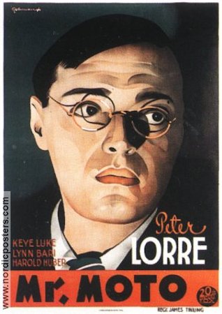 Mr Moto 1938 poster Peter Lorre