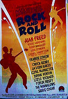Mr Rock and Roll 1958 poster Alan Freed Chuck Berry Little Richard Rock och pop