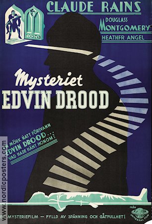 Mysteriet Edvin Drood 1935 poster Claude Rains