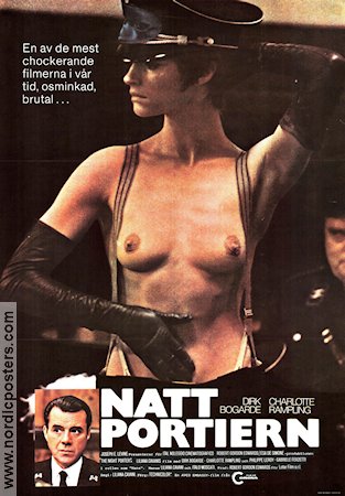 Nattportiern 1974 poster Dirk Bogarde Charlotte Rampling Liliana Cavani Hitta mer: Nazi Kultfilmer