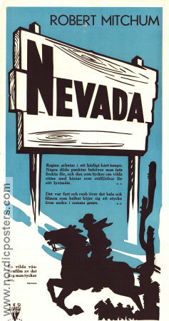 Nevada 1944 poster Robert Mitchum Anne Jeffreys Guinn Williams Edward Killy