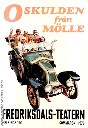 Oskulden från Mölle 1976 affisch Nils Poppe Hitta mer: Fredriksdalsteatern Bilar och racing