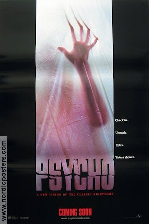 Psycho 1998 1998 poster Anne Heche Viggo Mortensen Gus Van Sant