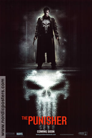 The Punisher 2004 poster John Travolta Thomas Jane Samantha Mathis Jonathan Hensleigh Från serier Hitta mer: Marvel