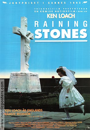 Raining Stones 1993 poster Bruce Jones Julie Brown Ken Loach Religion