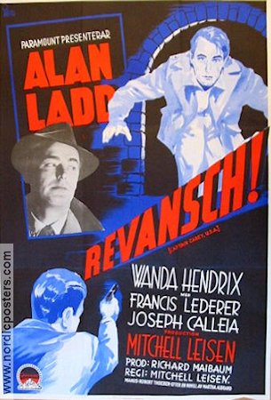 Revansch 1950 poster Alan Ladd