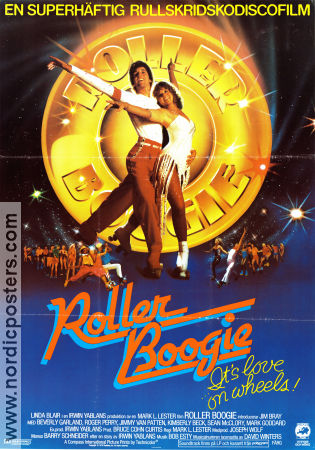 Roller Boogie 1979 poster Linda Blair Jim Bray Beverly Garland Mark L Lester Disco