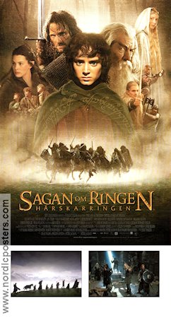 Sagan om ringen 2001 poster Elijah Wood Viggo Mortensen Liv Tyler Peter Jackson Hitta mer: Lord of the Rings Text: JRR Tolkien