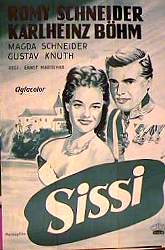 Sissi 1956 poster Romy Schneider Karl-Heinz Böhm