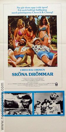 Sköna drömmar 1981 poster Cheech and Chong Cheech Marin Strand
