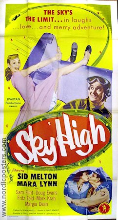 Sky High 1951 poster Sid Melton Mara Lynn Flyg