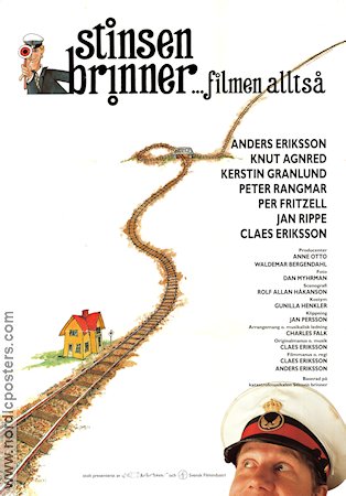 Stinsen brinner 1991 poster Anders Eriksson Hitta mer: Galenskaparna Tåg