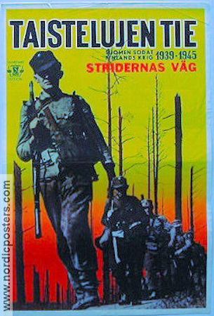 Stridernas väg 1960 poster Affischen från: Finland Finland Krig