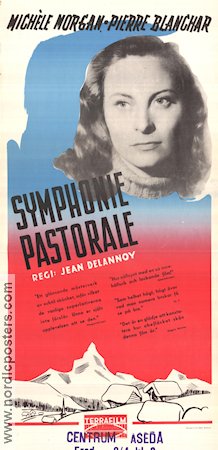 Symphonie Pastorale 1946 poster Michele Morgan
