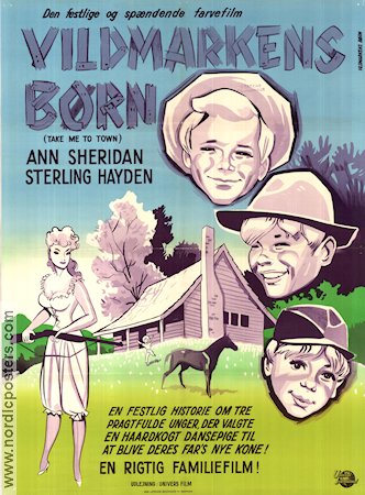 Take Me to Town 1953 poster Ann Sheridan